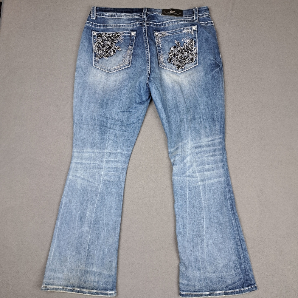 Miss Me Light Blue Boot Cut Jeans